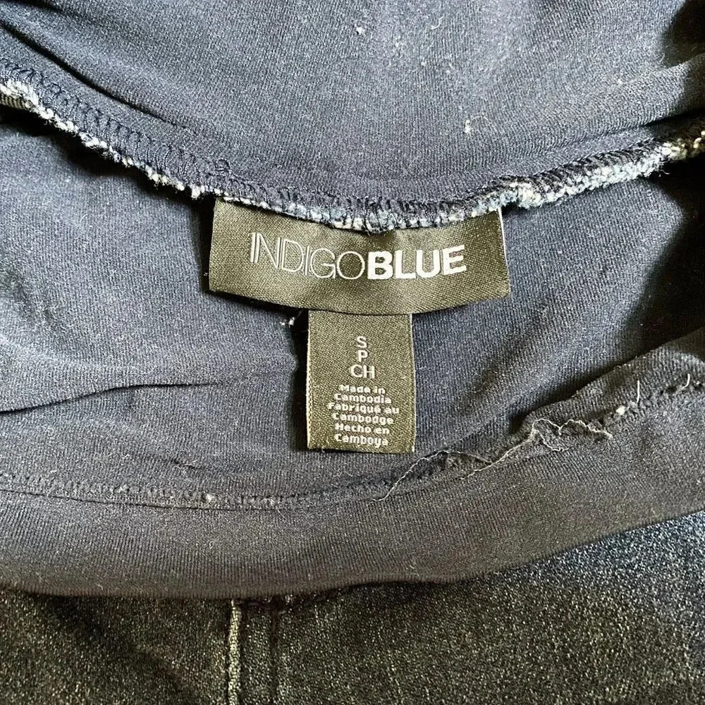 Motherhood Maternity | Indigo Blue Dark Wash Jeggings (S) - Picture 3 of 5